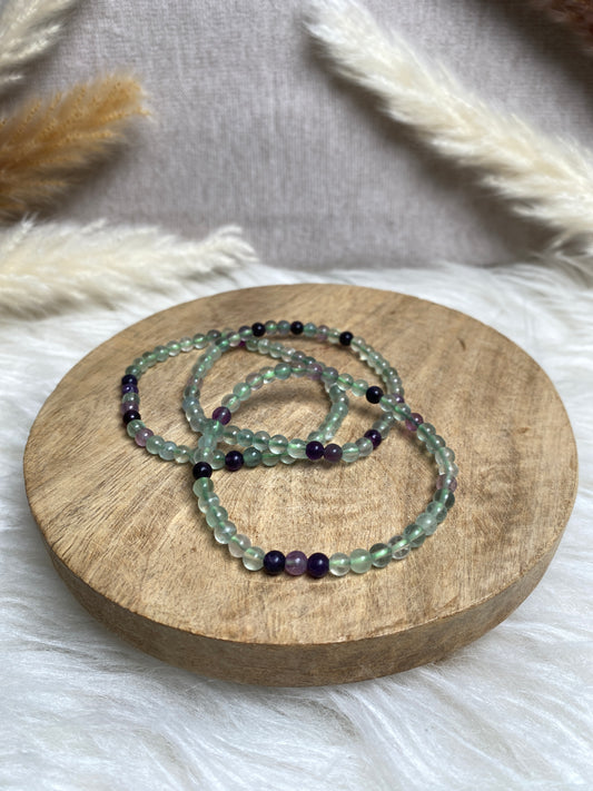 Fluorit Armbänder (4 mm)