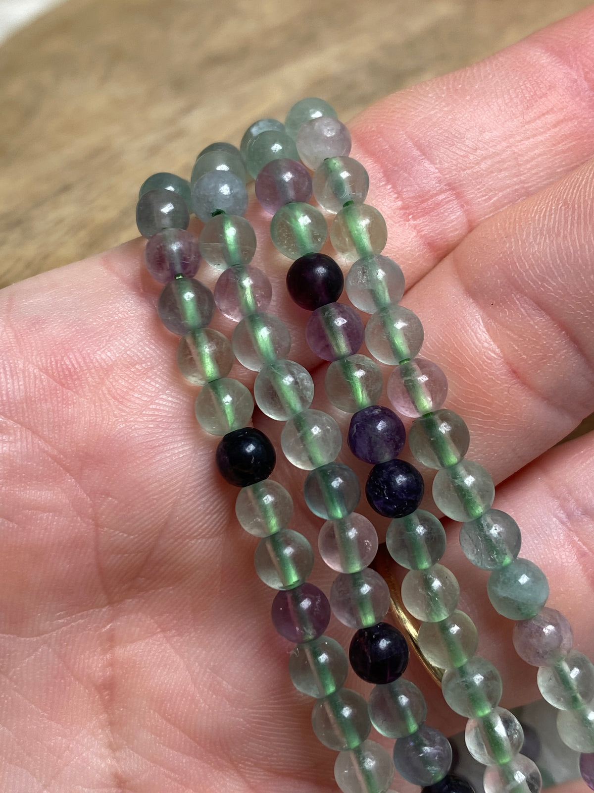 Fluorit Armbänder (4 mm)