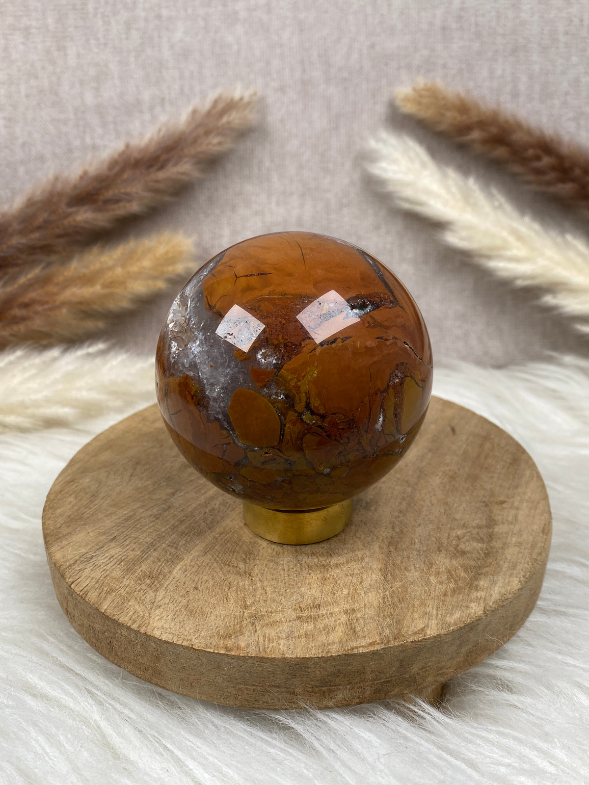 Indonesische Achat Kugel (4)