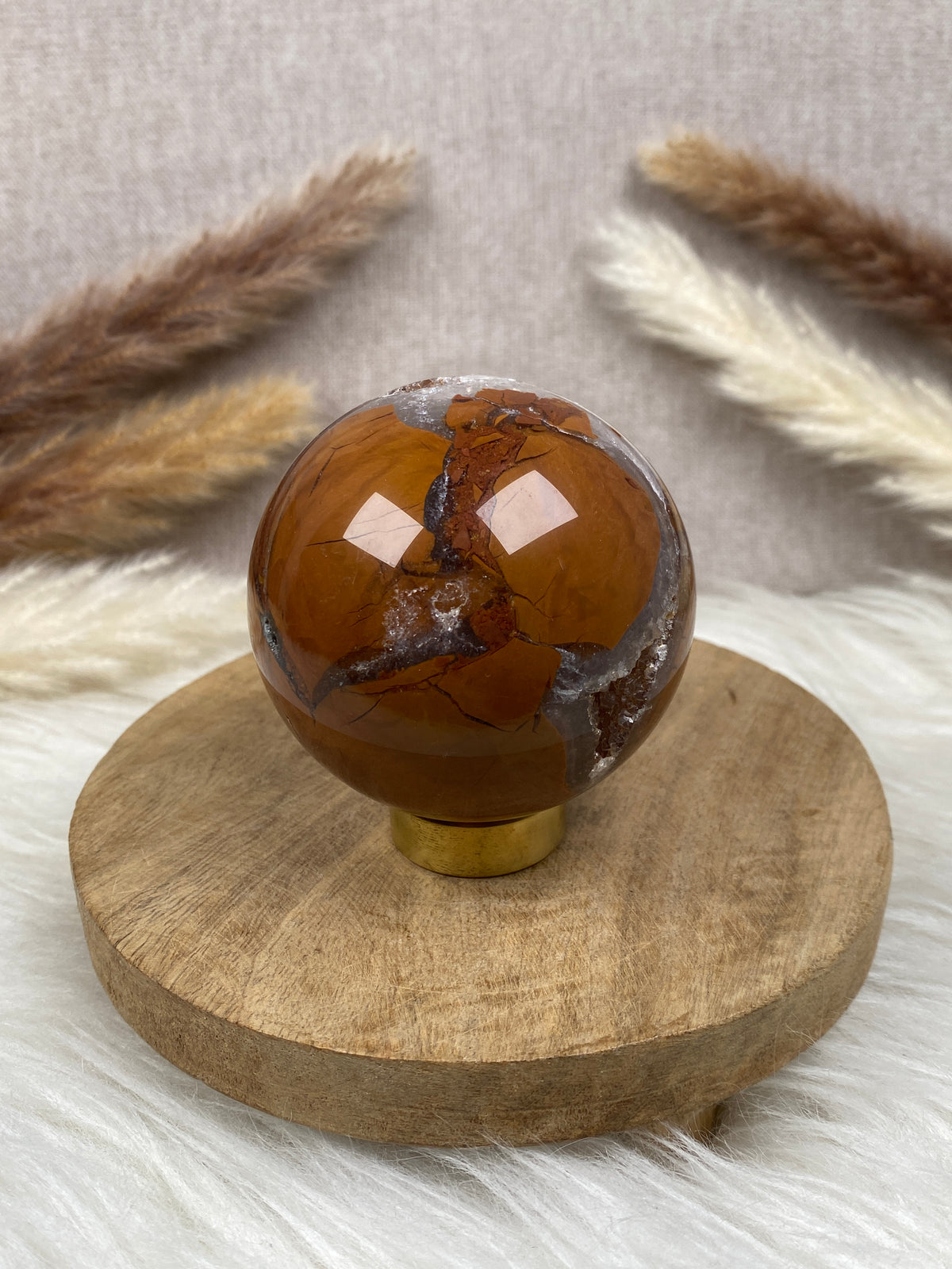Indonesische Achat Kugel (4)