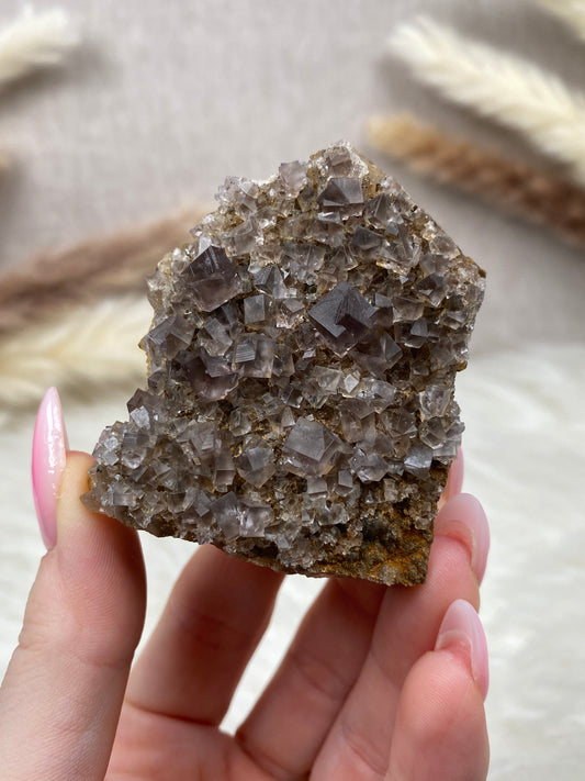 Fluorit Cluster aus Weardale (1)