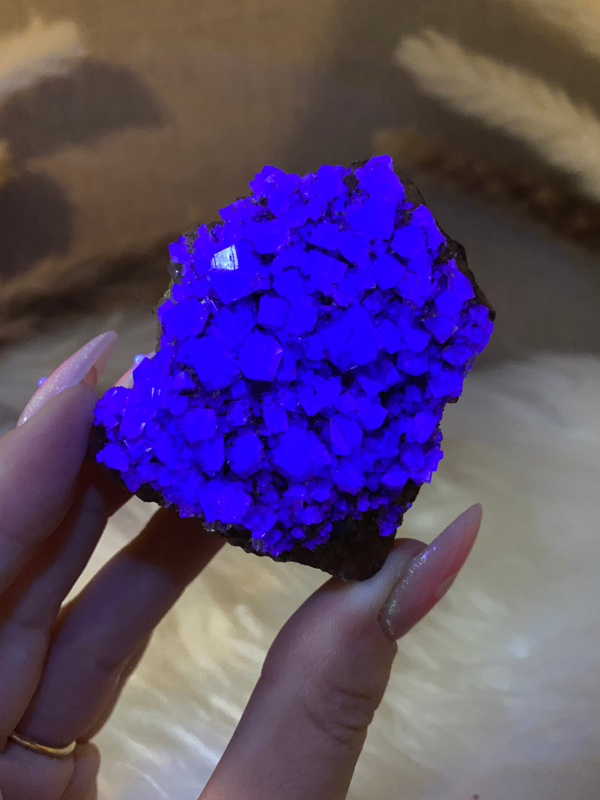Fluorit Cluster aus Weardale (1)