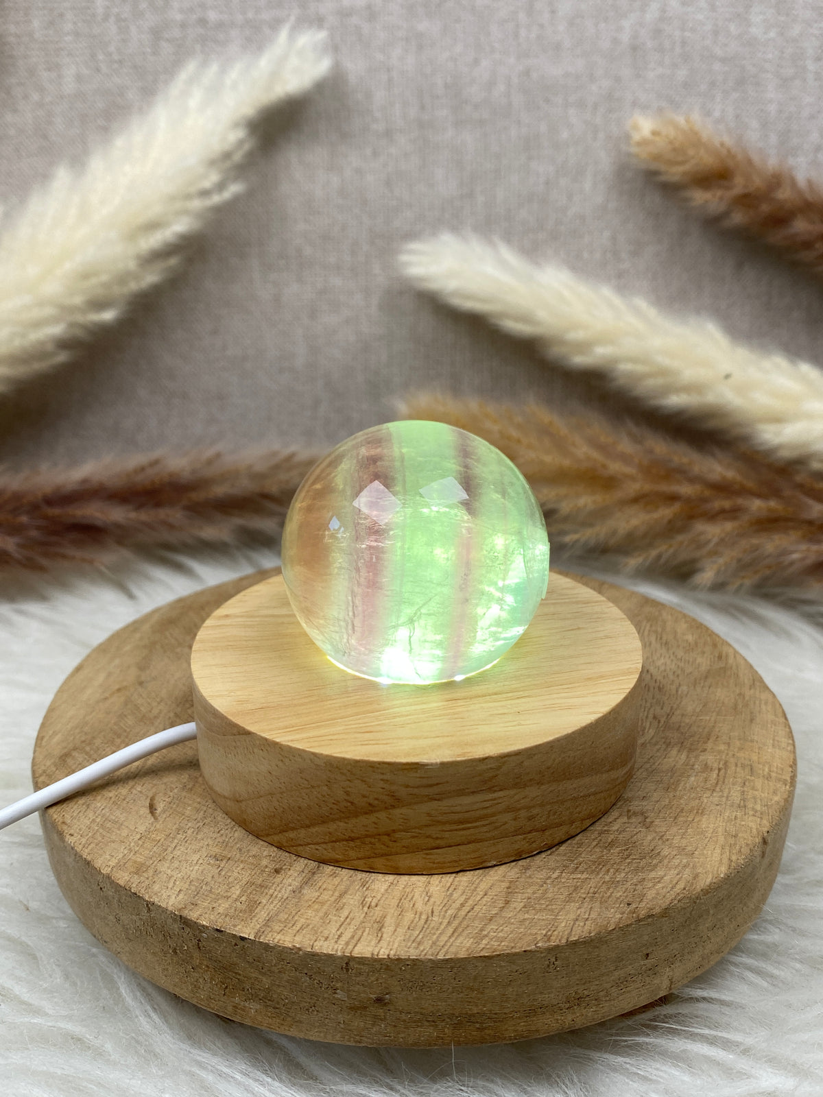 Bunte Fluorit Kugel (7)