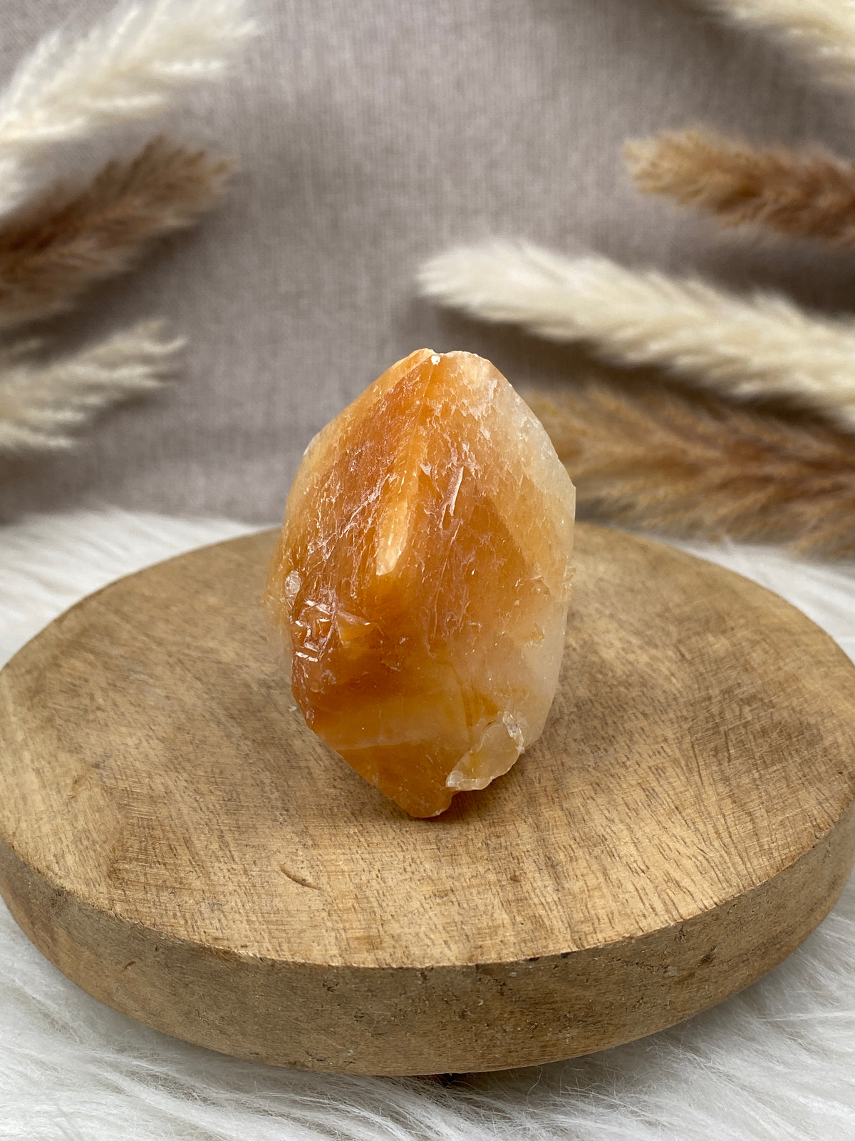 Orangencalcit Stufe (2)