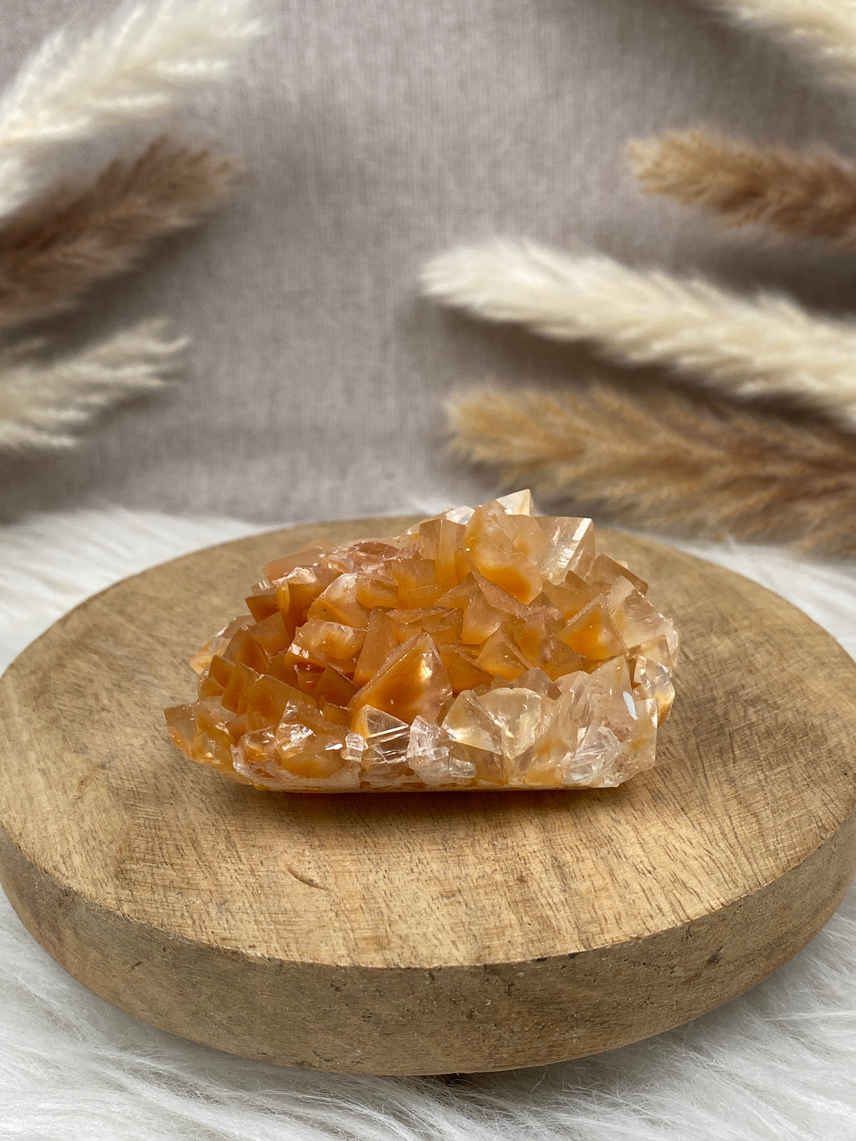 Orangencalcit Stufe (4)