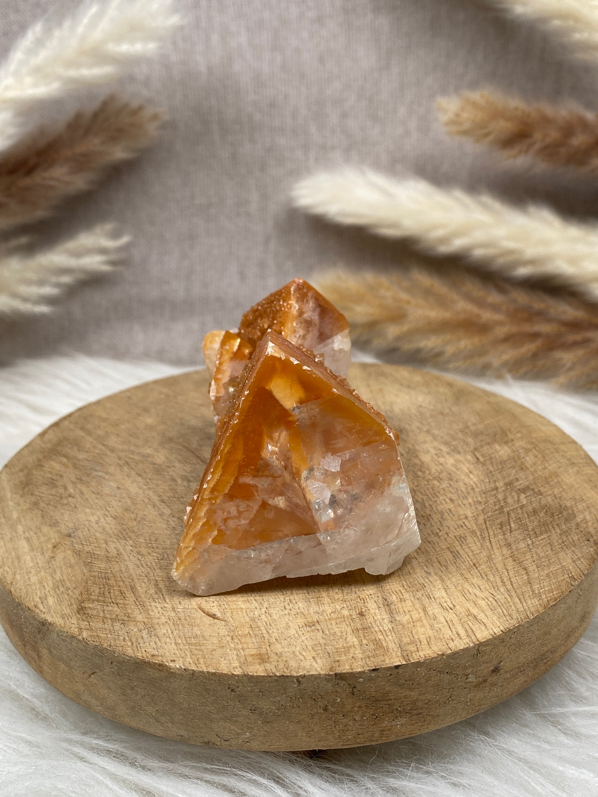 Orangencalcit Stufe (6)