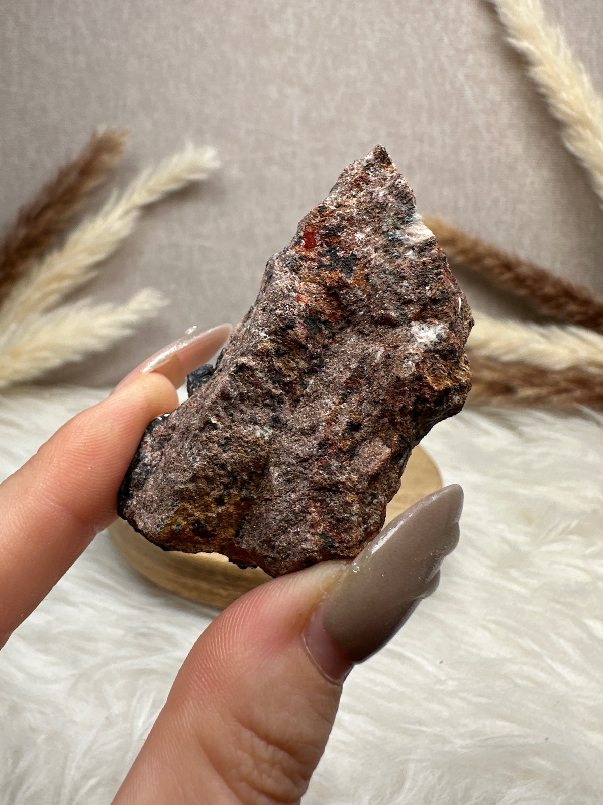 Cerrusit auf Baryt Specimen (2)
